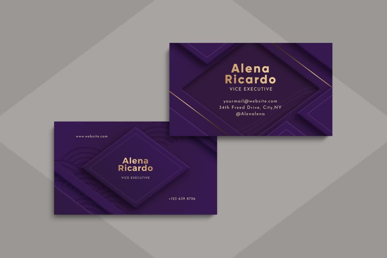 کارت ویزیت business card