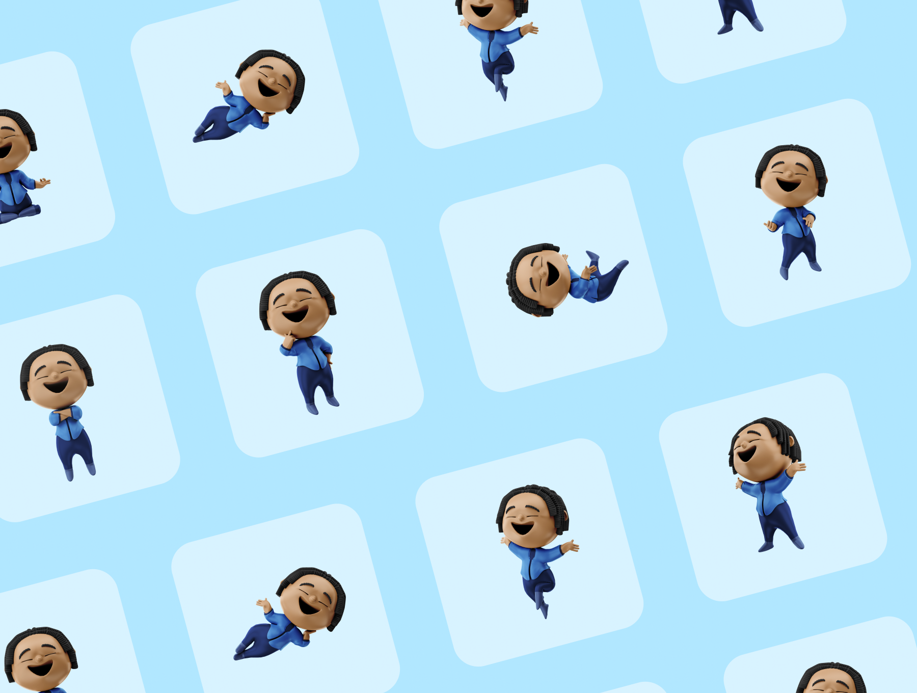 پک کاراکترهای سه بعدی تجا