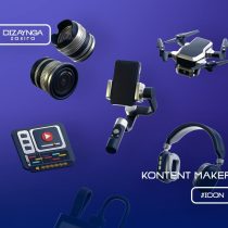 آیکون‌های ابزار فیلمبرداری