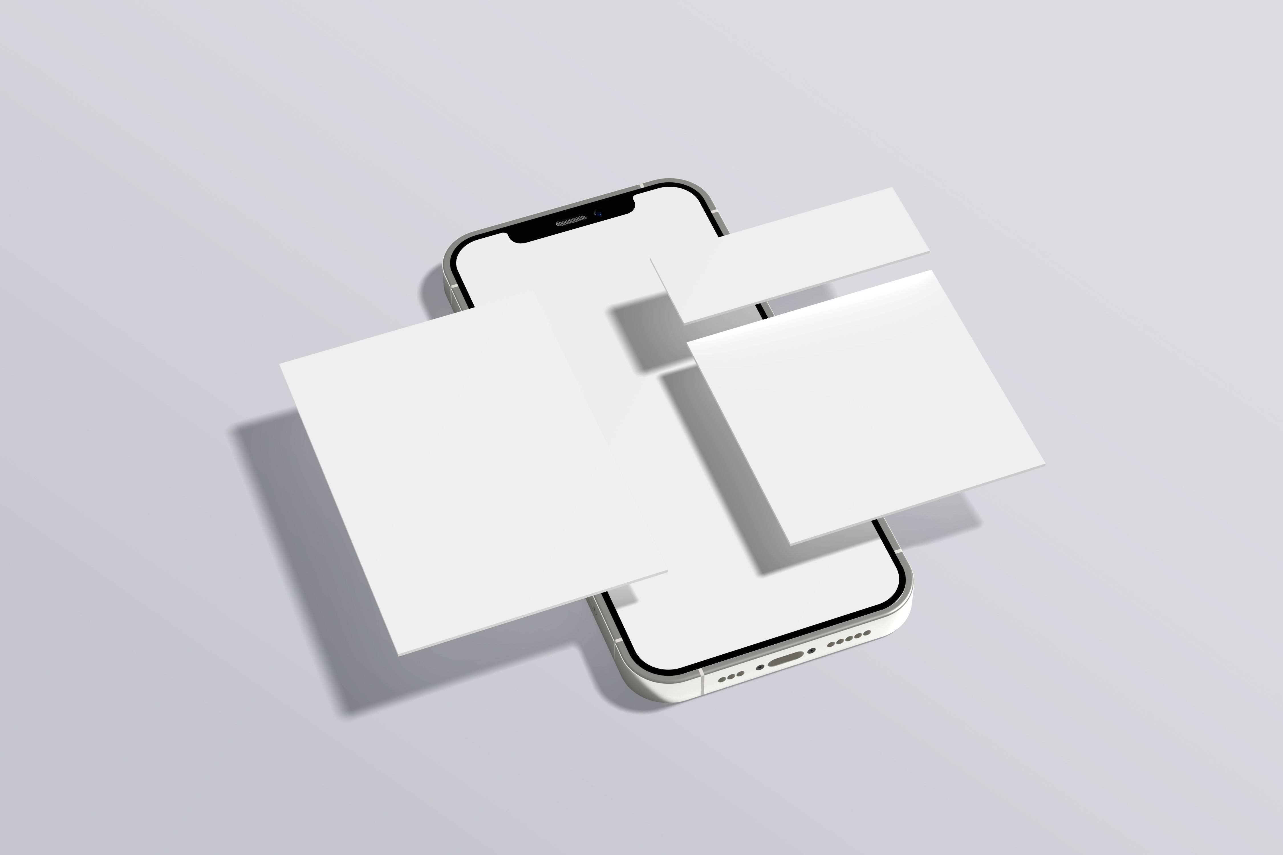موکاپ ماکت تلفن هوشمند mockup smartphone